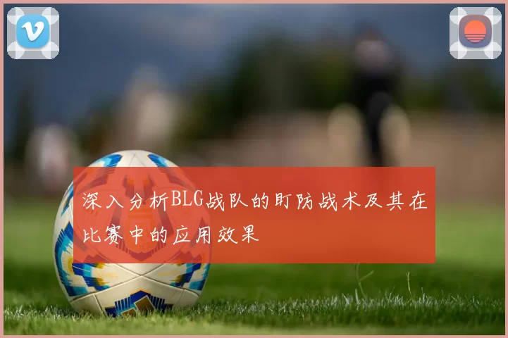 深入分析BLG战队的盯防战术及其在比赛中的应用效果