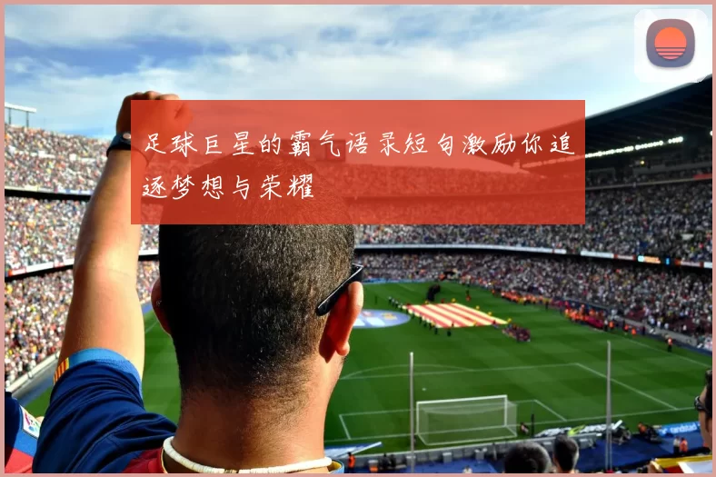 足球巨星的霸气语录短句激励你追逐梦想与荣耀